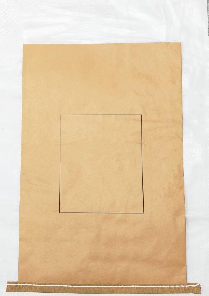 PE 라이너가 포함된 3개 레이어 종이 봉투